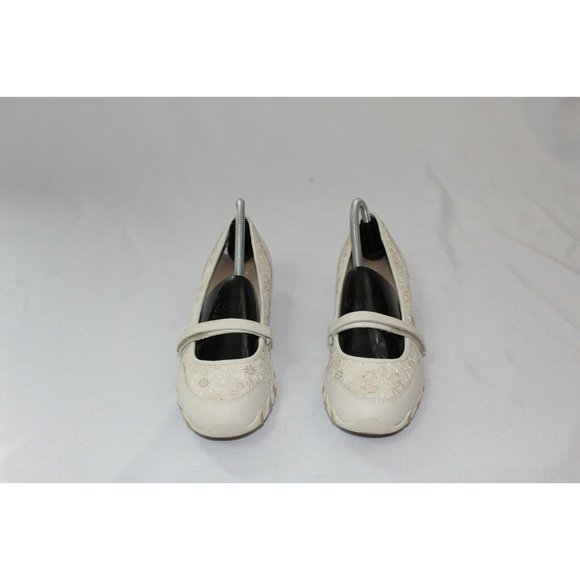 Skechers Ladies Embroidered Brown  Flowered - Picture 3 of 6